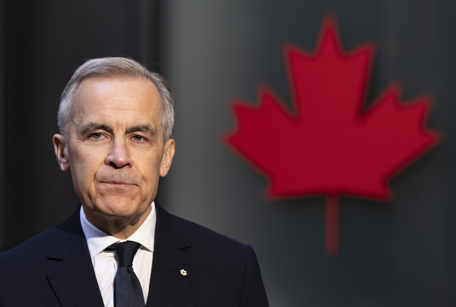 Prime Minister Mark Carney speaks to the media at the Canadian Embassy in Paris, France on Tuesday, Jan. 6, 2026. THE CANADIAN PRESS/Christinne Muschi