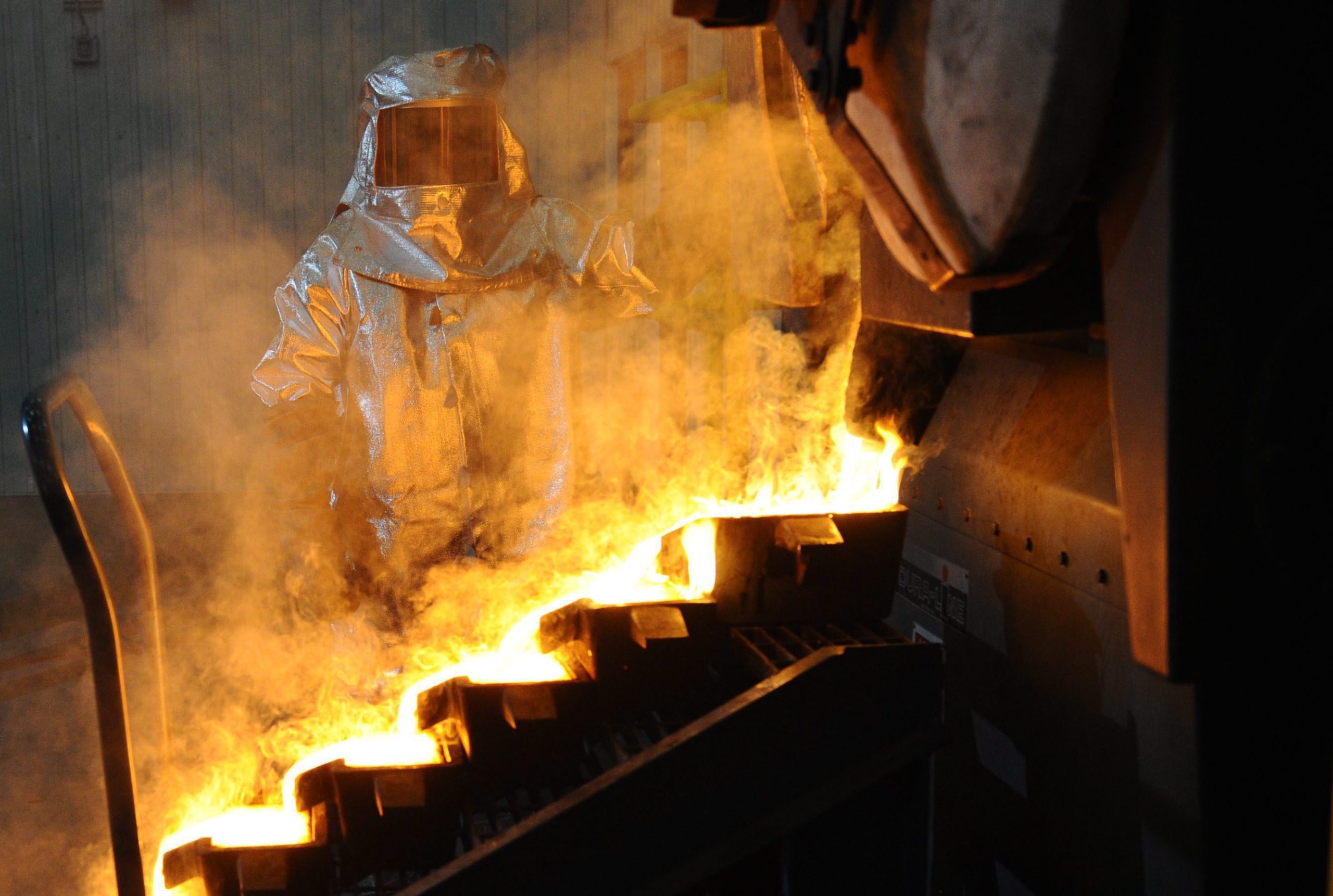 A refiner pours bars of gold in Canada’s Meadowbank Mine. The mine is situated 75 kilometres north of the hamlet of Baker Lake. THE CANADIAN PRESS/Sean Kilpatrick