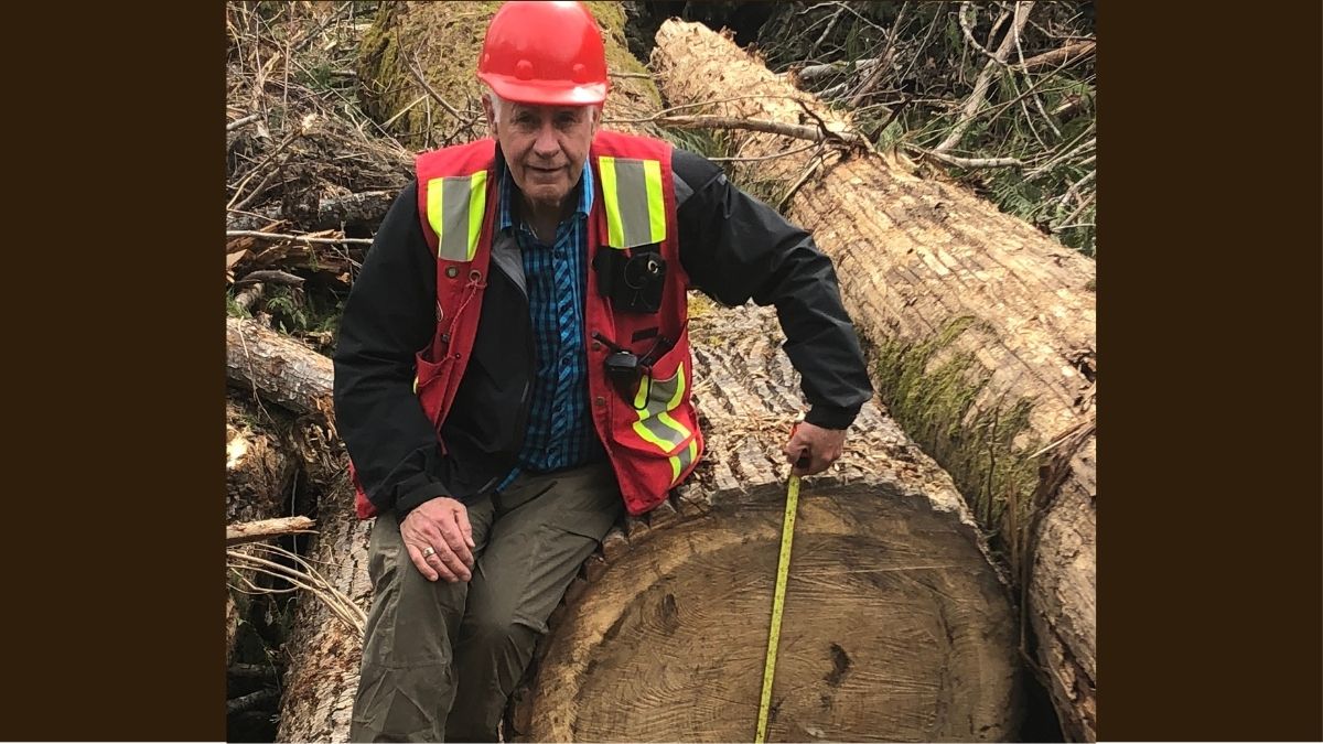 Log broker Barry Simpson.
